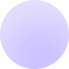 Gradient circle decoration